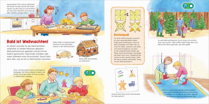 Produktbild Bookii WAS IST WAS Kindergarten Frohe Weihnachten! (Deutsch, Johann Steinstraat, Andrea Weller-Essers, 2018)