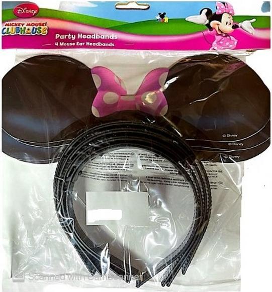 Produktbild Mickey Mouse Club House Stirnband (4erPack)