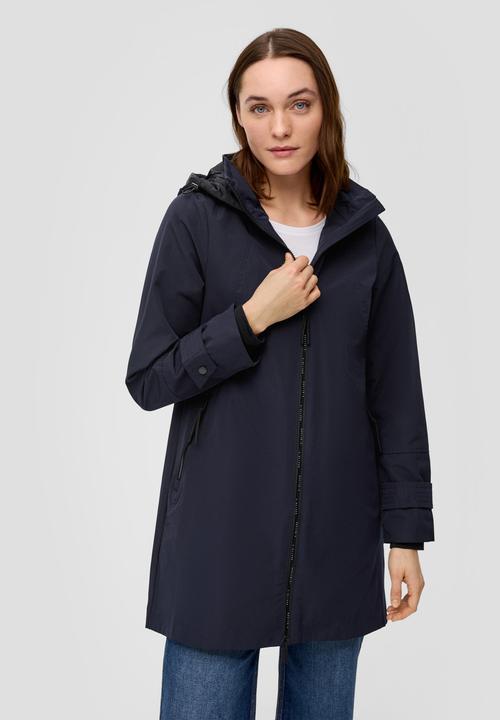 Produktbild S.Oliver Outdoor-Mantel Mantel mit Logo-Reissverschluss