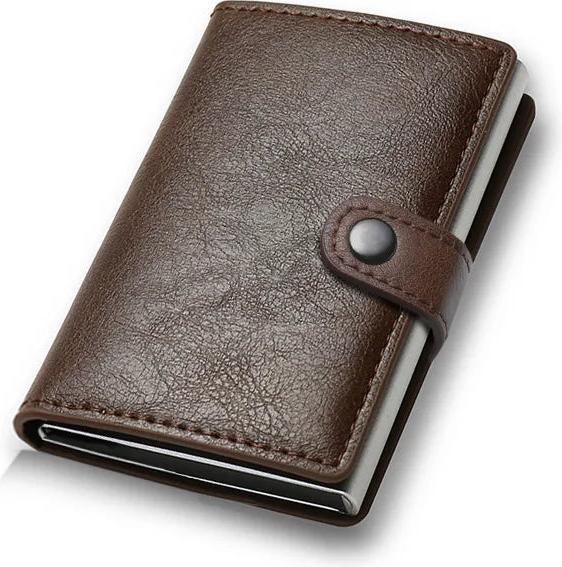 Only-Bags.Store Kreditkarteninhaber Brieftasche Rfid Smart Metall