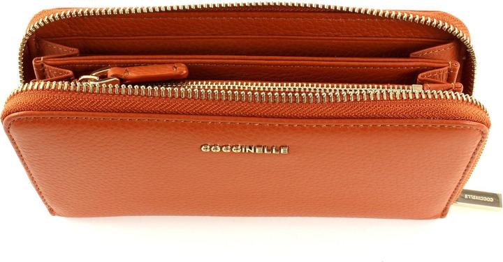 Actual product image Coccinelle Metallic Soft Zip Around Wallet