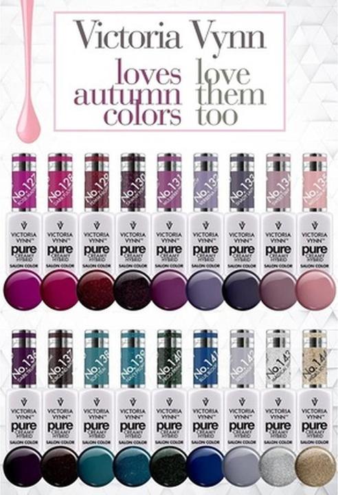 Produktbild Visconti Di Modrone Victoria Vynn Pure Creamy Hybrid Maniküre UV LED Nagellack Farbton 139 (139, Farblack)