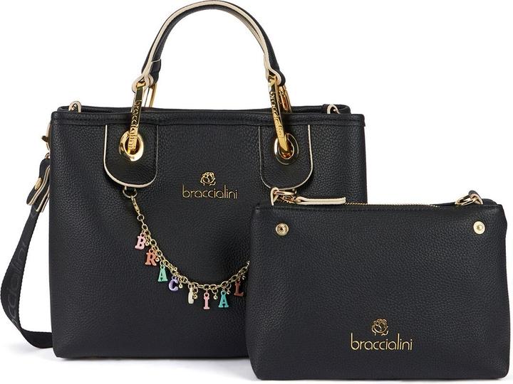 Produktbild Braccialini Damen Handtasche - Modell Idalia Chic - Textil & Polyester - 28.0 X 21.5 X 13.0 Cm