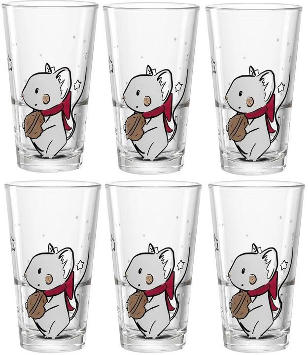 Produktbild Leonardo Trinkglas Autentico Maus 330 ml, 6 Stück, Transparent (0.33 l, 6x)