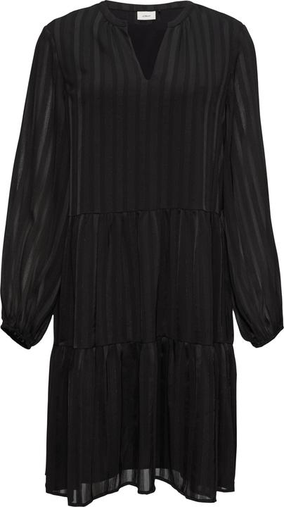 Actual product image S.Oliver Kleid Volantkleid aus Chiffon mit Streifen und Glitzer (40)