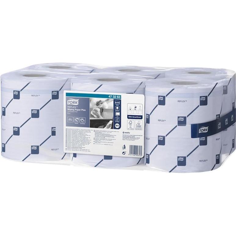 Tork Reflex Paper Centre Roll Blue 6x150, Haushaltspapier, Blau