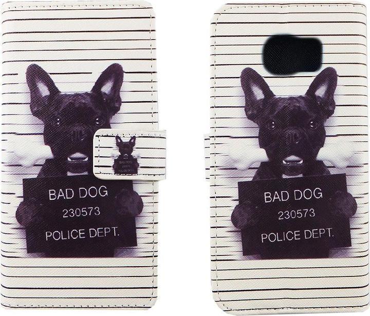 Produktbild König Design Schutz Handy Hülle für Samsung Galaxy S6 Edge Case Cover Tasche Wallet Etui Neu (Samsung Galaxy S6 Edge)