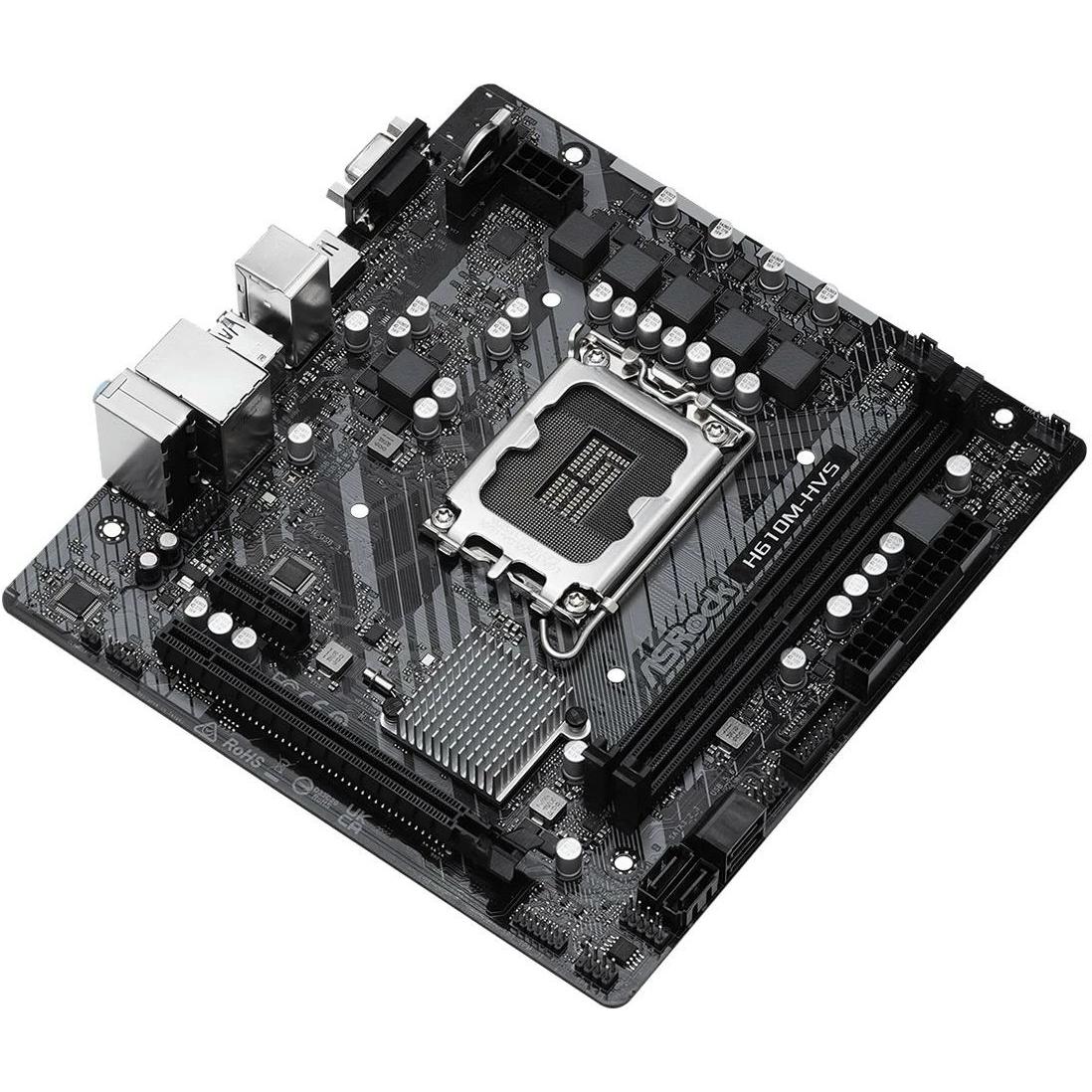 Thumbnail - AsRock H610M-HVS (LGA 1700, Intel H610, mATX), Mainboard
