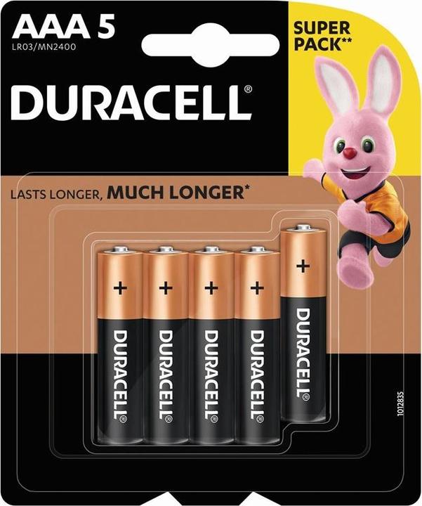 Image du produit Duracell Batteries AAA 5 Pce (5 pcs, AAA)