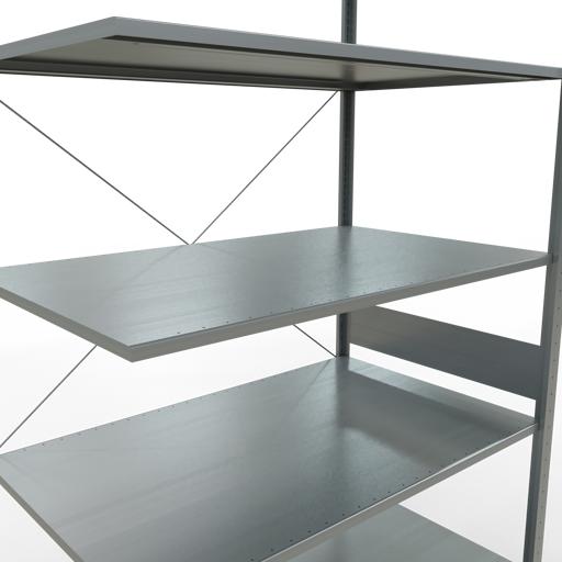 Actual product image Schulte Lagertechnik MULTIplus150 boltless bay system with cross brace