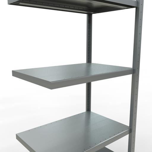 Actual product image Schulte Lagertechnik MULTIplus250 boltless add-on bay system with length bolts