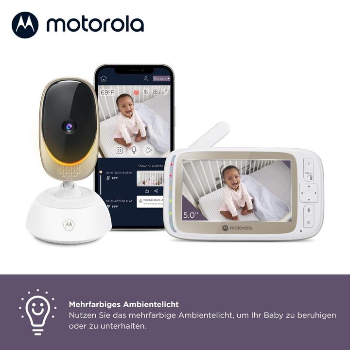 Image du produit Motorola Babyphone vidéo VM85 Connect (Vidéo et audio, 300 m)