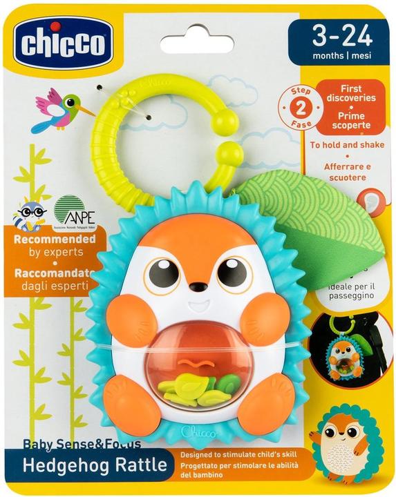 Actual product image Chicco Rattle hedgehog