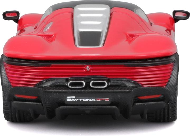 Actual product image Bburago Ferrari Daytona SP3 1/43 red