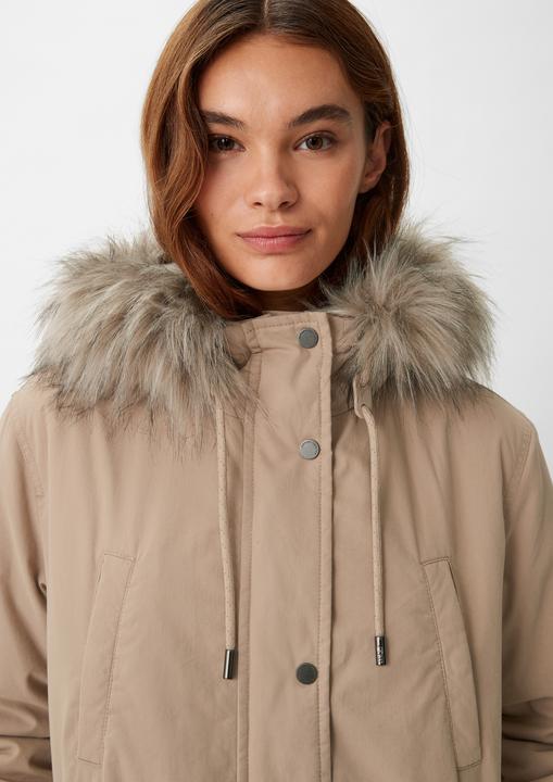 Produktbild Comma Outdoor-Mantel Parka mit abnehmbarem Kunstfell