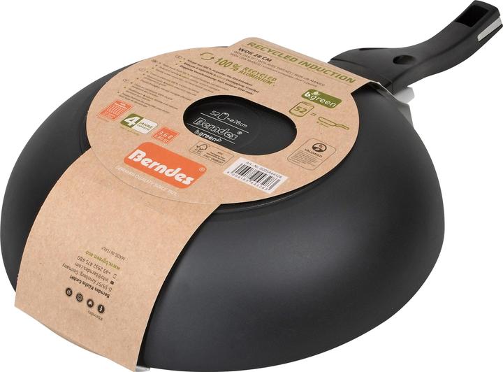 Produktbild Berndes Wok Alu Recycled Induction 28 cm (28 cm, Wok Pfanne, Aluminium)