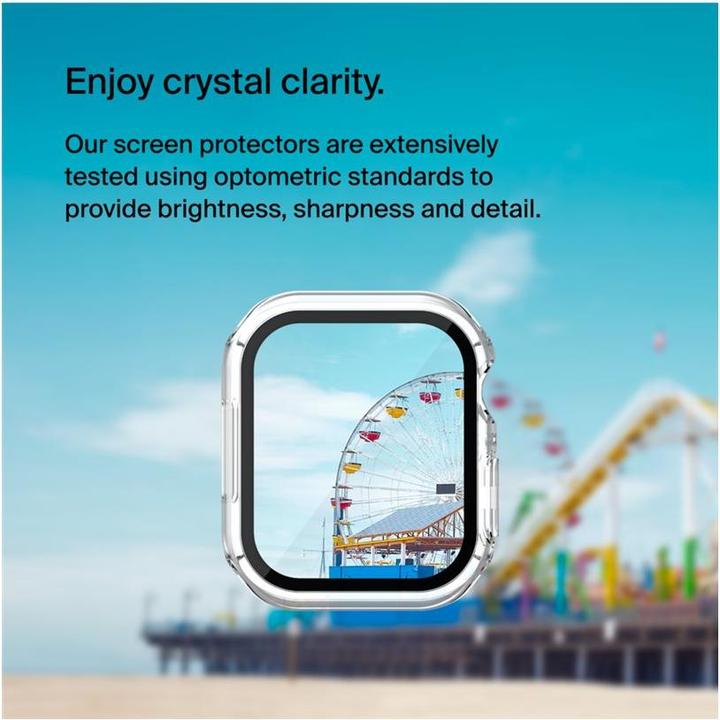 Immagine prodotto Belkin Protezione del display TemperedCurve 2-in1 (Apple Watch Series 7, Apple Watch Serie 6, Apple Watch Series 9, Apple Watch Serie 5, Apple Watch SE, Apple Watch Serie 4, Apple Watch Series 8)