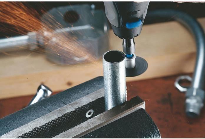 Produktbild Dremel EZ SpeedClic Schneid-Set (Aufspanndorn, 10 Trennscheiben)