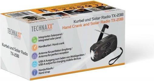 Produktbild Technaxx Handkurbel Und (AM, FM)