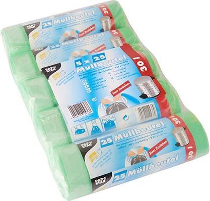 Produktbild Papstar Müllbeutel 30 l, 125 Stück (125 x, 30 l)