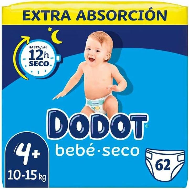 Actual product image Dodot Extra Dry Baby Size 4 62 pcs. (62 pcs.)