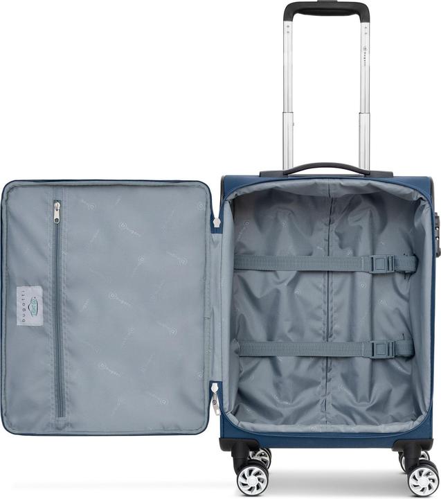 Produktbild Bugatti Go Light Soft 4 Rollen Kabinentrolley S 54 cm