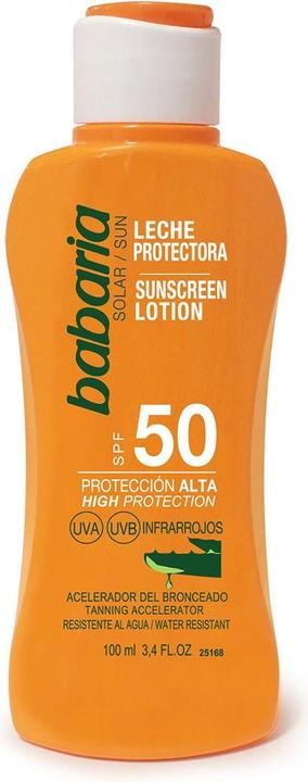 Actual product image Babaria 31818 (Sun lotion, SPF 50, 100 ml)