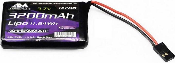 Produktbild Arrowmax Sender LiPoAkku für Sanwa MT44 (3.70 V, 3200 mAh)