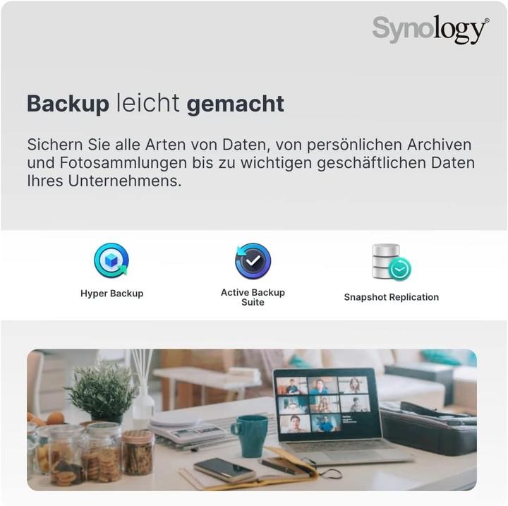 Productafbeelding Synology DS720 6GB NAS 4TB (2 x 2TB) WD RED (2 x 2 TB, WD Rood)