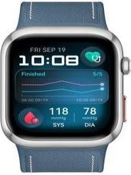 Actual product image Huawei Watch D2 Silber (Blauwe Armband) (38 mm)