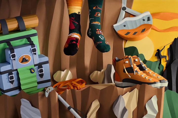 Image du produit Many Mornings Chaussettes Mountain Time (39 - 42)