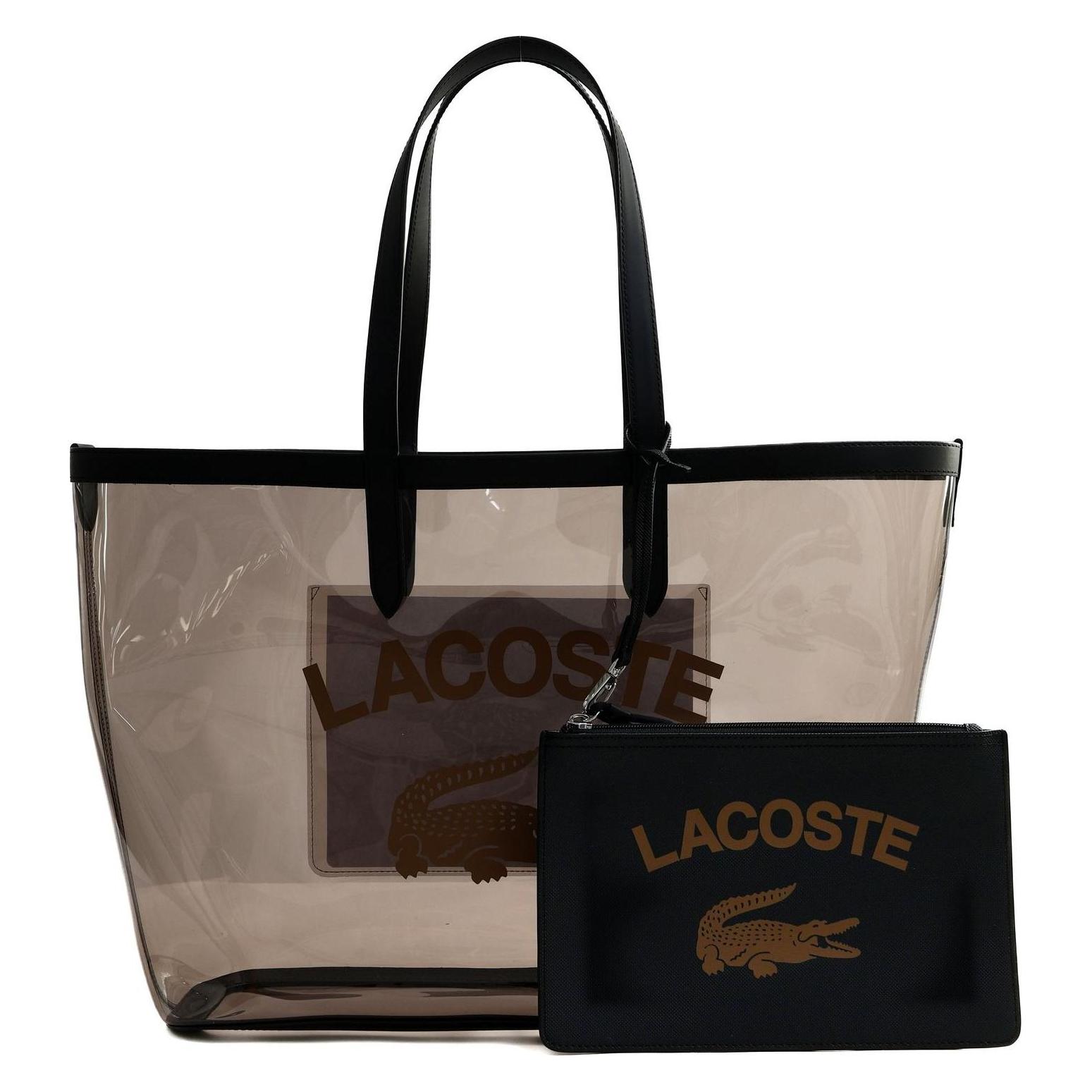 Lacoste, Damen, Tasche, Shopping Bag, Transparent