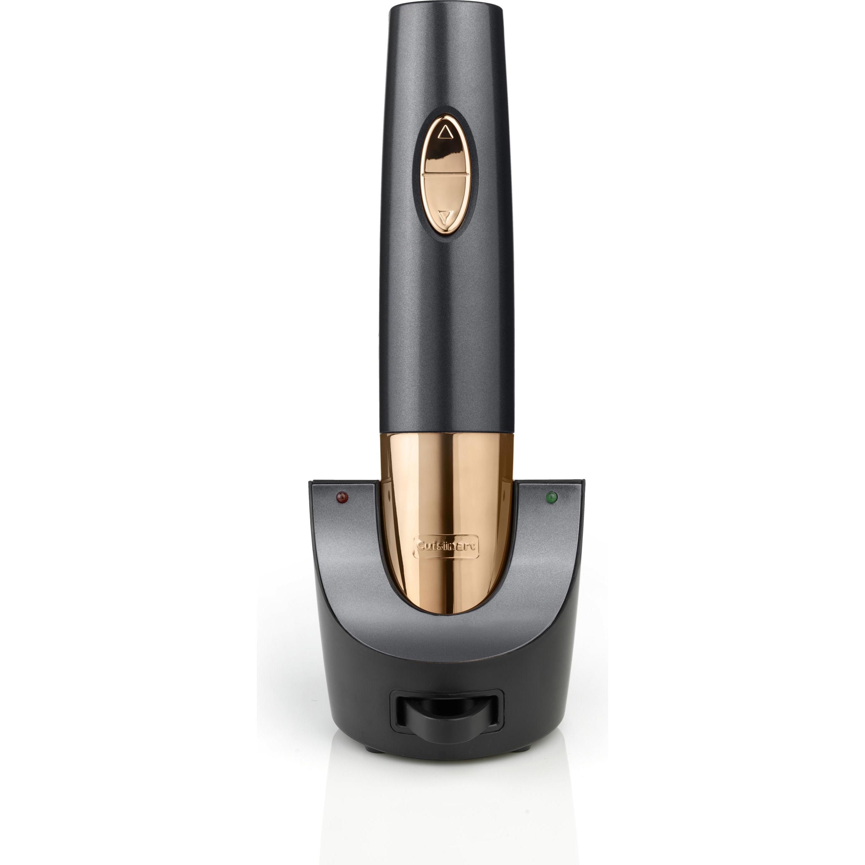 Cuisinart Aprobottiglie CW050E, Apribottiglie, Nero, Oro, Grigio