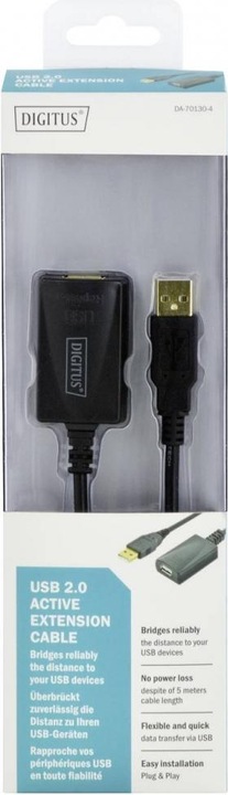 Actual product image Digitus Repeater Kabel (5 m, USB 2.0)