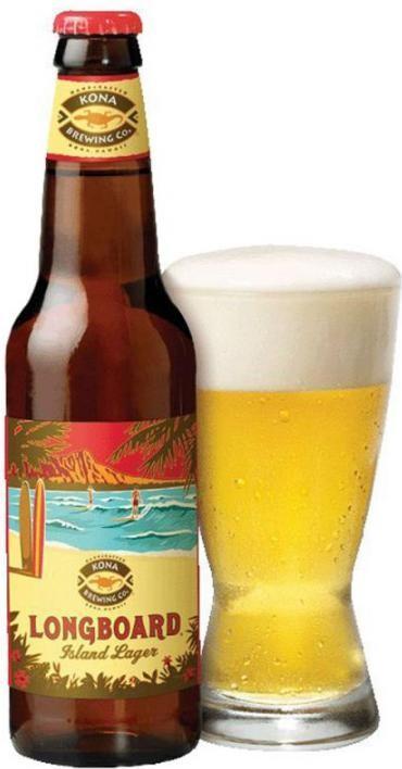 Produktbild Kona Brewing Co. Kona Longboard Island Lager Bier Kiste 24 x 355 ml / 4.6 % Hawaii (24 x 35.5 cl)