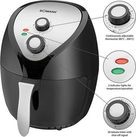 Actual product image Bomann Deep fryer FR 6002 H CB