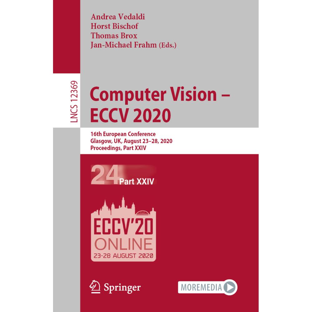 Computer Vision - ECCV 2020, Fachbücher von Horst Bischof, Jan-Michael Frahm, Thomas Brox, Andrea Vedaldi