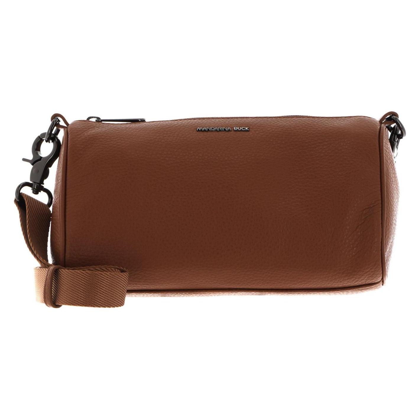 Mandarina Duck, Damen, Handtasche, Mellow Leather Crossover Bag, Braun