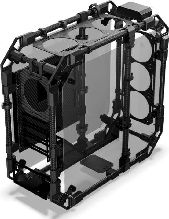 Immagine prodotto Alphacool GHE Apex Skeleton Custodia in carbonio (mATX, ATX, ITX)