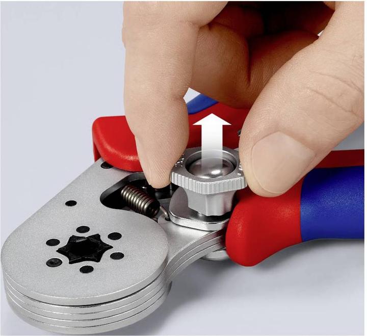 Produktbild Knipex Selbsteinstellende Crimpzange für Aderendhülsen (180 mm)