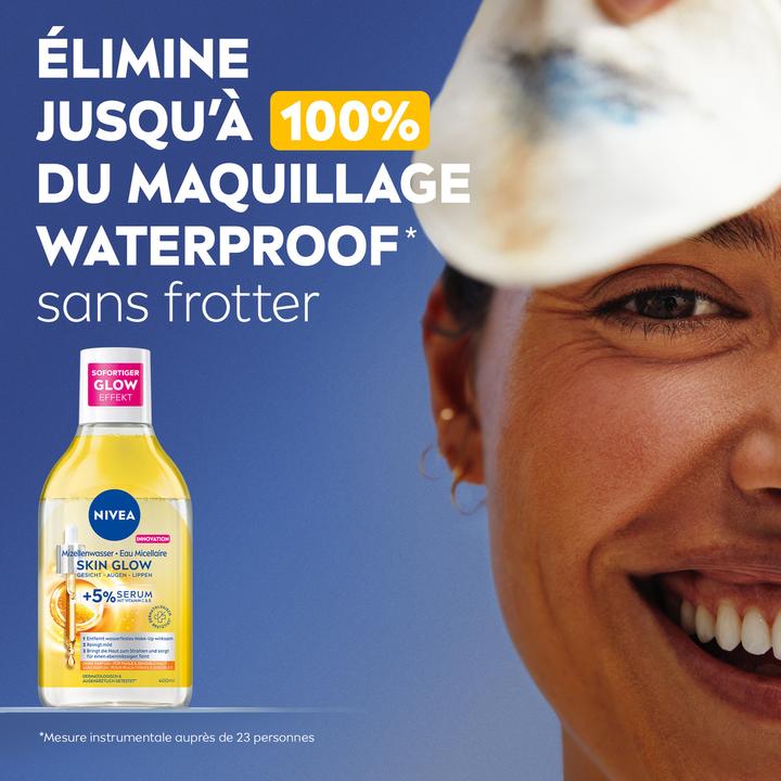 Image du produit NIVEA Skin Glow Serum Mizellenwasser DUO (Eau micellaire, 800 ml)