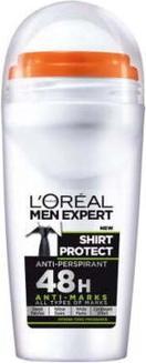 L'Oréal Paris L'Oreal - Men Expert Shirt Protect Anti-Perspirant Deodorant Roll-On 50Ml (Roll-on, 50 ml)
