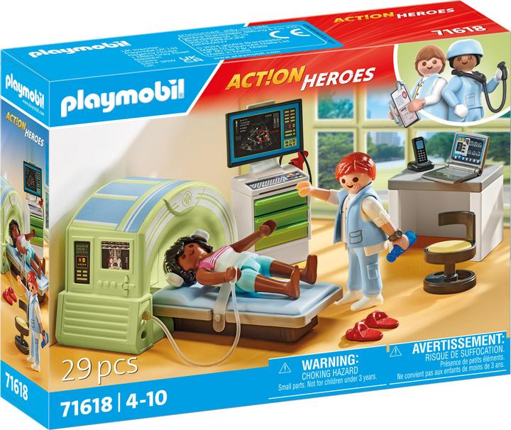 Produktbild Playmobil MRT mit Patient (71618, Playmobil Action Heroes)