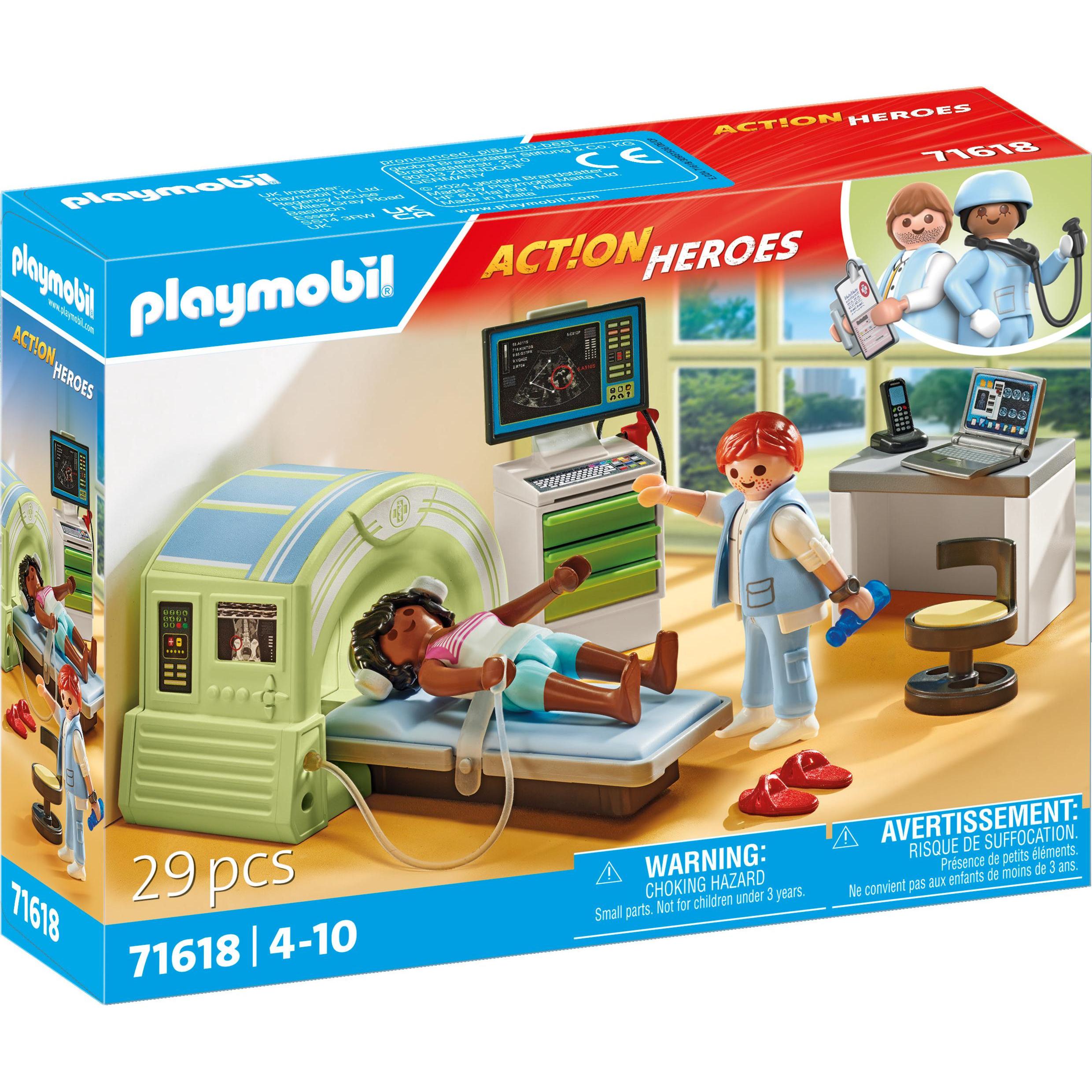 Playmobil MRT mit Patient (71618, Playmobil Action Heroes)