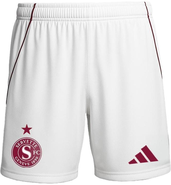 Actual product image FC Servette Shorts Away Junior 25/26 Weiss, 140 (140)