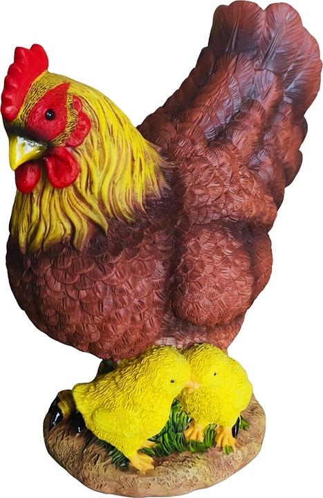 Produktbild Relaxdays Gartenfigur Huhn