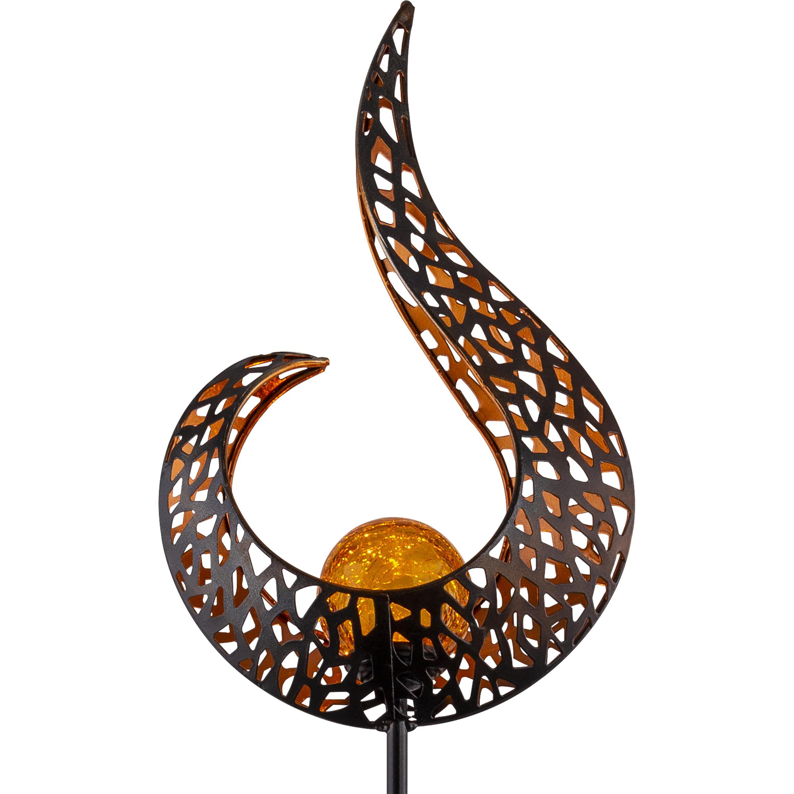 Thumbnail - Globo, Gartenbeleuchtung, Solarleuchte Metall Schwarz, 1xled (IP44)