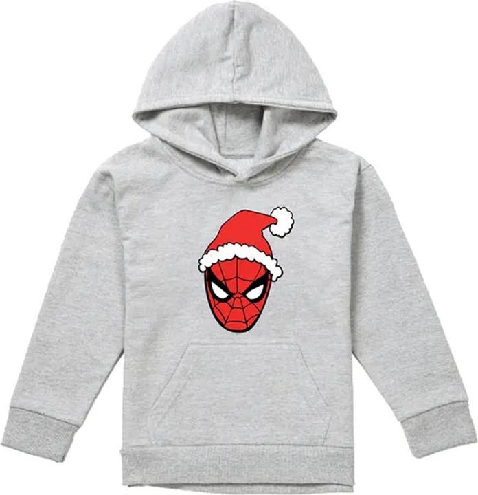 Produktbild Spiderman Kapuzenpullover meliert (128)