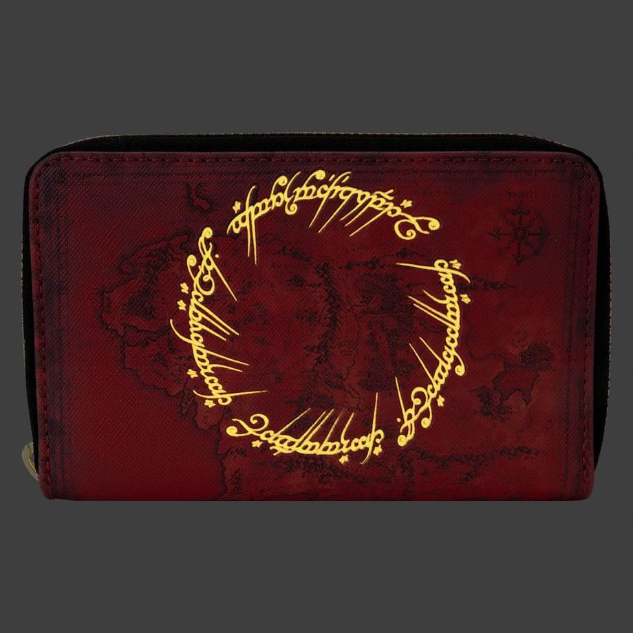 Thumbnail - Funko, Portemonnaie, Loungefly: Warner Bros - Lord of the Rings - The One Ring Zip Around Wallet
