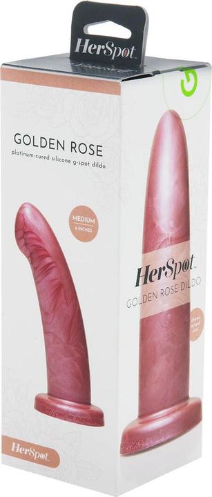 Image du produit Fleshlight HerSpot Dildo Golden Rose Medium